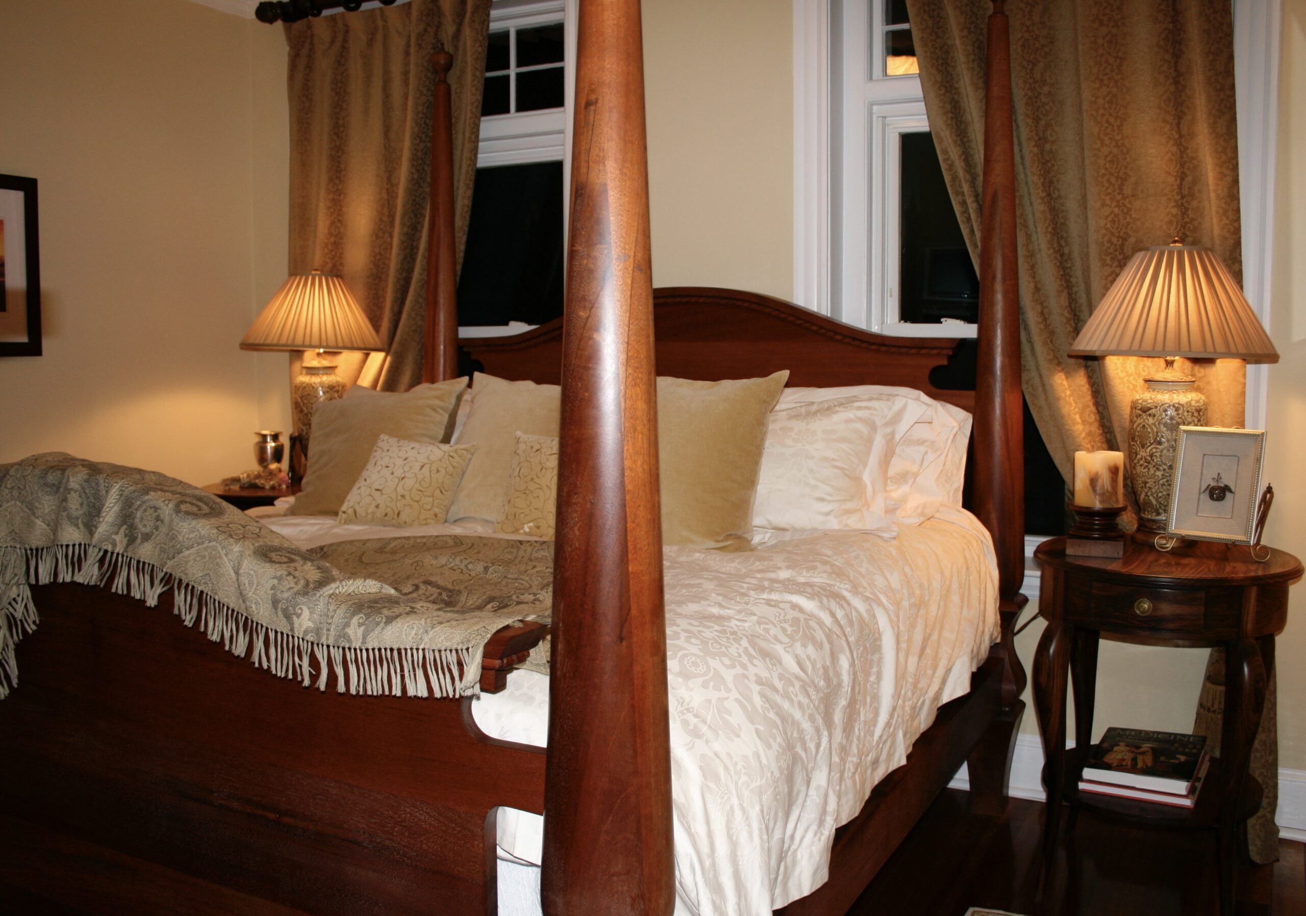 Four Post Bed in Honduran Mahogany